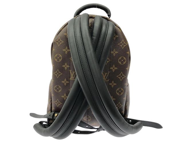 Mochila Palm Springs PM Monogram Reverse Louis Vuitton Castaño Monograma - vista 2