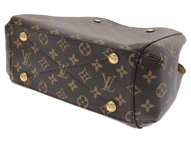 Bolso Louis Vuitton Monogram Montaigne BB Castaño Monograma - vista 3