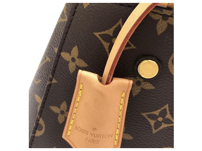 Bolso Louis Vuitton Monogram Montaigne BB Castaño Monograma - vista 5