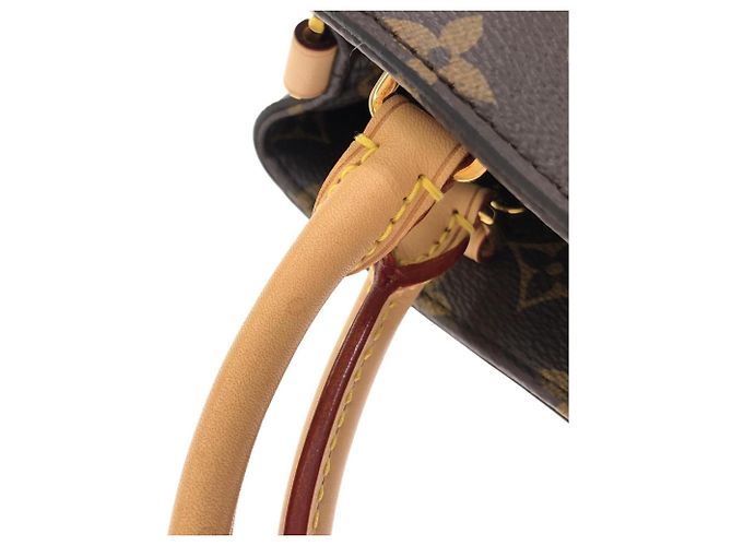 Bolso Louis Vuitton Monogram Montaigne BB Castaño Monograma - vista 7