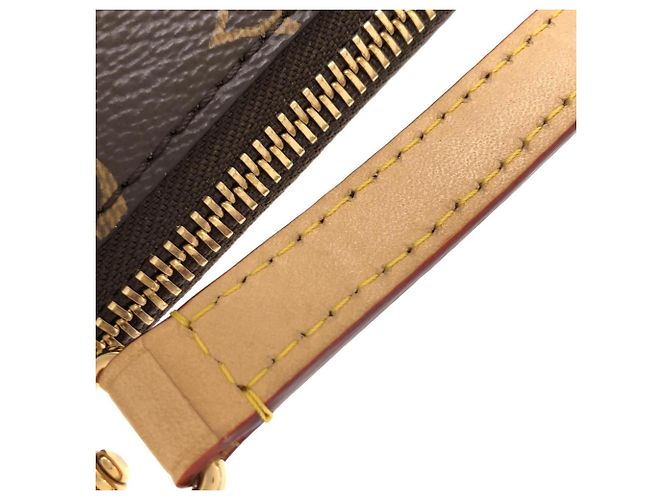Borsa a tracolla Louis Vuitton Monogram Multipass Marrone Monogramma - vista 7
