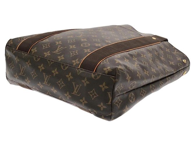 Borsa Louis Vuitton Monogram Beaubourg Marrone Monogramma - vista 3