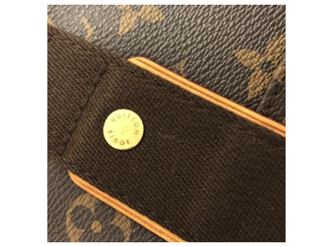 Borsa Louis Vuitton Monogram Beaubourg Marrone Monogramma - vista 4