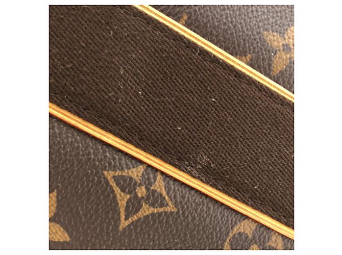 Borsa Louis Vuitton Monogram Beaubourg Marrone Monogramma - vista 5