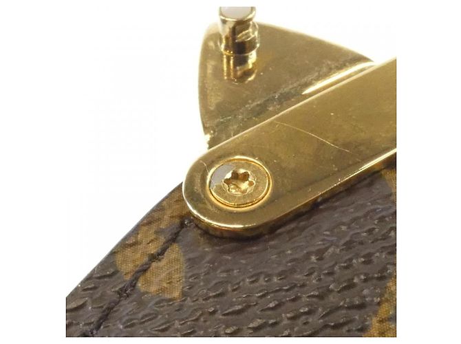 Bolsa Louis Vuitton Monogram Pochette Métis MM Marrom Monograma - vista 9