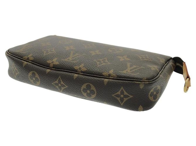 Louis Vuitton Monogram Accessoire-Tasche Braun Monogramm - vue 2