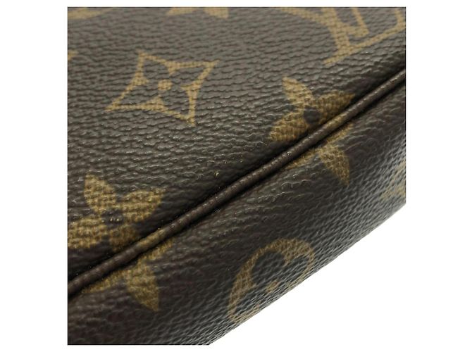 Louis Vuitton Monogram Accessoire-Tasche Braun Monogramm - vue 3