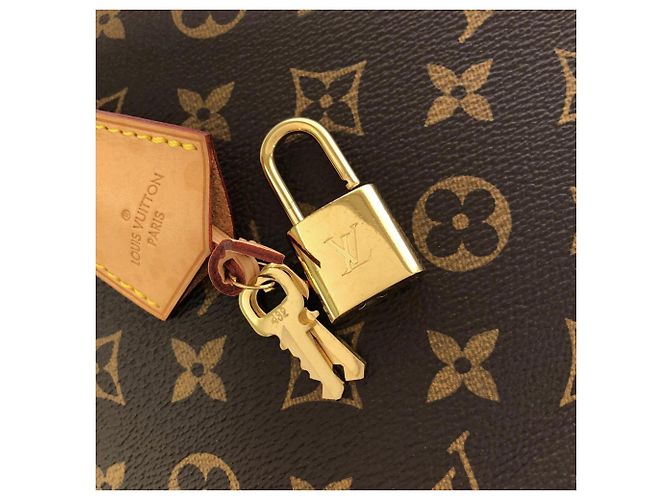 Sac à main Louis Vuitton Monogram Berry PM Marron Monogramme - vue 6