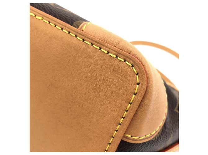 Noe Borsa a tracolla Louis Vuitton Monogram Noé M57099 Marrone Monogramma - vista 3