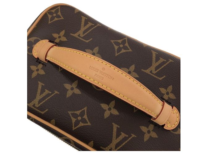 Bolsa Louis Vuitton Monogram Nice Mini Marrom Monograma - vista 5