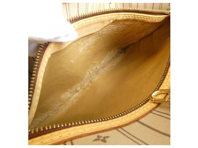 Borsa Louis Vuitton Monogram Neverfull PM Marrone Monogramma - vista 9