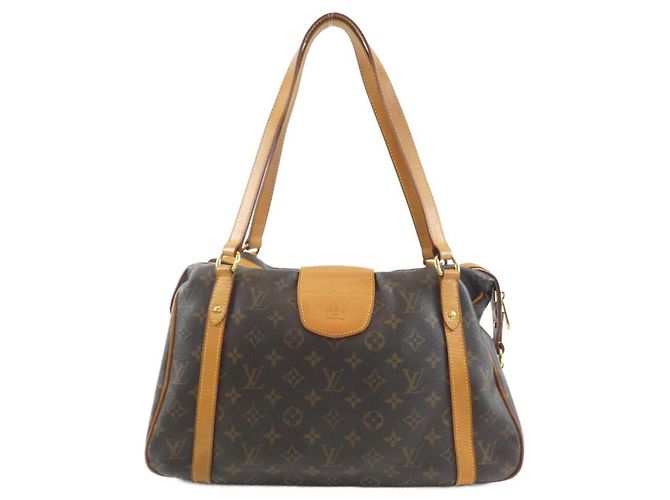 Borsa a tracolla Louis Vuitton Monogram Streza PM Marrone Monogramma - vista 2