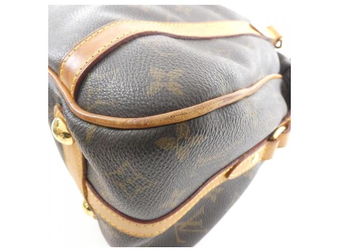 Borsa a tracolla Louis Vuitton Monogram Streza PM Marrone Monogramma - vista 3