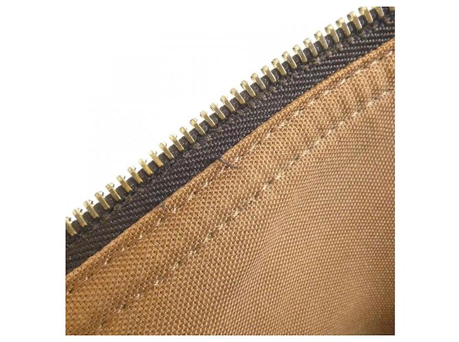 Borsa a tracolla Louis Vuitton Monogram Streza PM Marrone Monogramma - vista 9