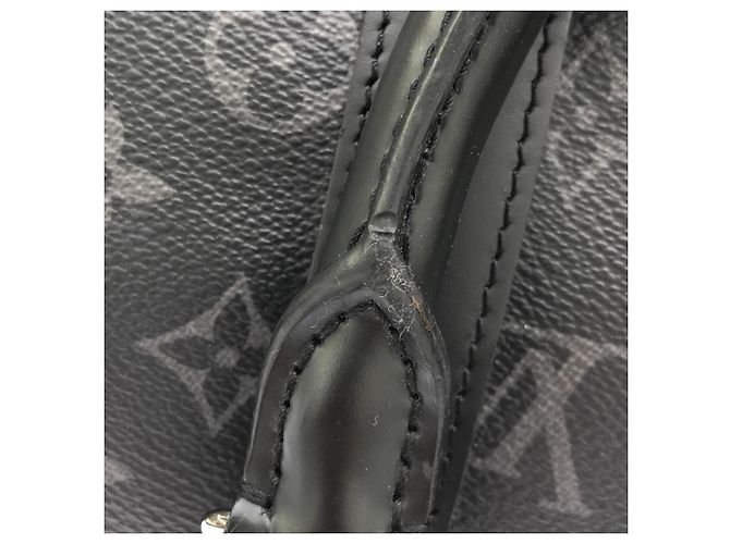 Louis Vuitton Monogram Eclipse Keepall Bandoulière 45cm Noir Monogramme - vue 4
