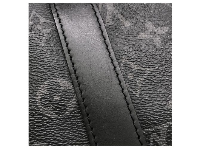 Louis Vuitton Monogram Eclipse Keepall Bandoulière 45cm Noir Monogramme - vue 5