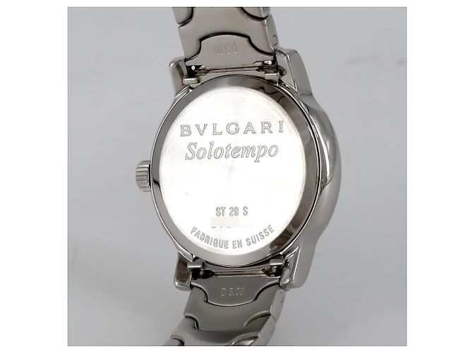 Bulgari Reloj Bvlgari Solotempo ST29S de acero inoxidable quartz - vista 6