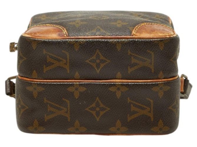 Bolso bandolera Louis Vuitton Monogram Amazon Castaño - vista 3