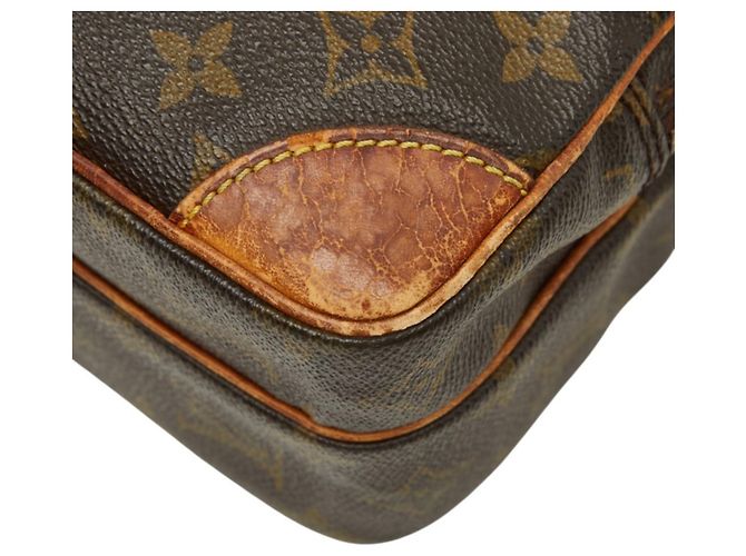 Bolso bandolera Louis Vuitton Monogram Amazon Castaño - vista 4