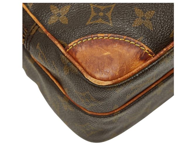 Bolso bandolera Louis Vuitton Monogram Amazon Castaño - vista 5