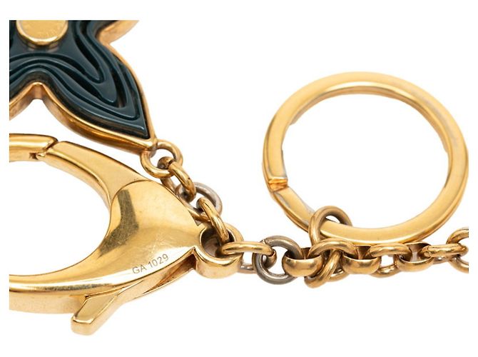 Louis Vuitton Bijou Sac Knife Accessory Bag Charm Keychain Rosa D'oro Blu navy - vista 4