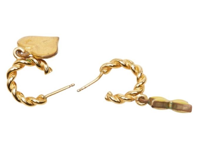 Louis Vuitton Boucle d'Oreilles Sweet Monogram Earrings D'oro - vista 4