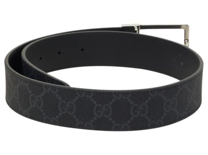 Cintura Gucci GG Supreme da uomo Marrone - vista 3