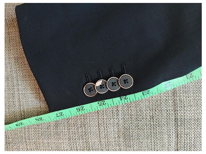 Dolce & Gabbana Black Wool Blend Blazer with Guitar Embellishment - view 12