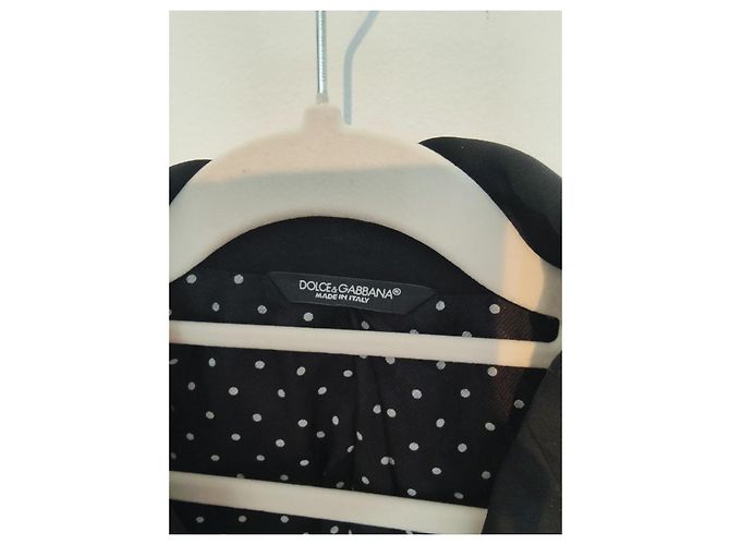 Dolce & Gabbana Black Wool Blend Blazer with Guitar Embellishment - view 6
