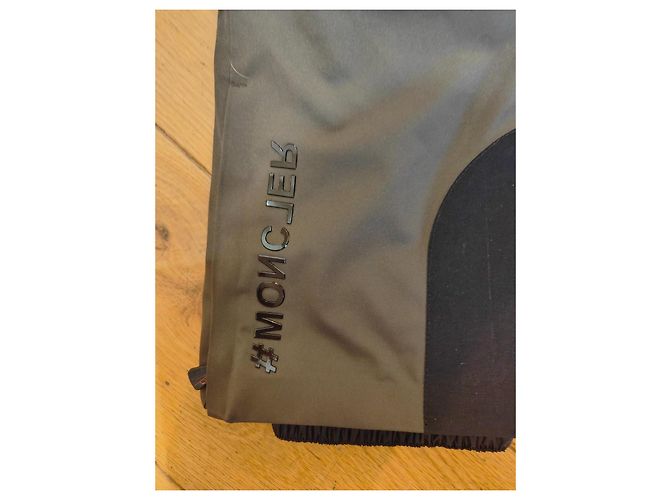 Set tuta da sci Moncler Marrone Nero Arancione - vista 5