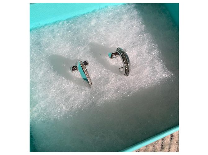 Tiffany & Co Orecchini Tiffany Argento - vista 3