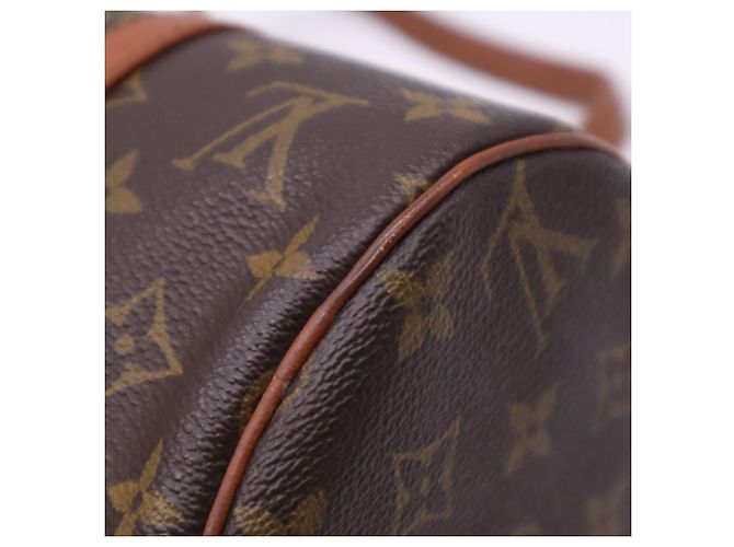 Bolso Louis Vuitton Monogram Papillon 30 Castaño Beige - vista 11