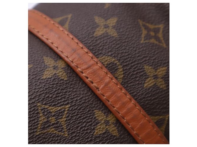 Bolso Louis Vuitton Monogram Papillon 30 Castaño Beige - vista 12