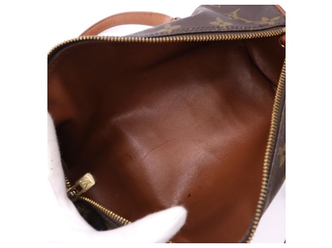 Bolso Louis Vuitton Monogram Papillon 30 Castaño Beige - vista 14