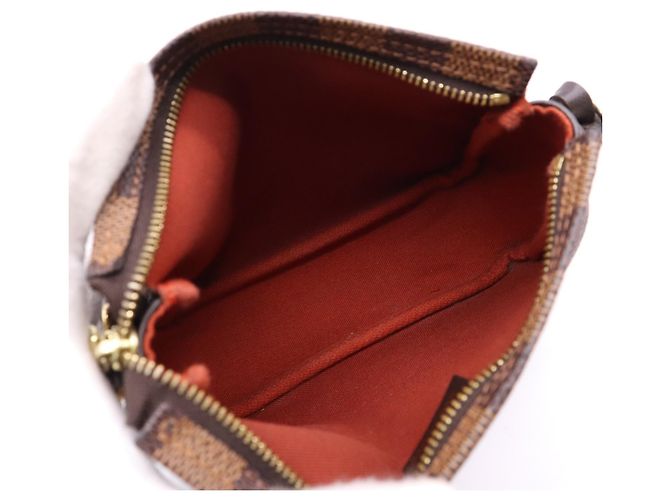 Louis Vuitton Damier Make-up Tasche Braun Beige - Ansicht 11
