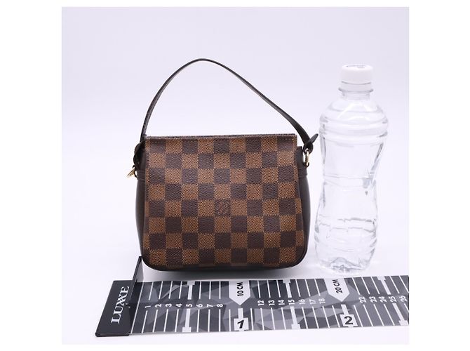 Louis Vuitton Damier Make-up Tasche Braun Beige - Ansicht 3