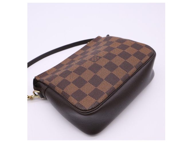 Louis Vuitton Damier Make-up Tasche Braun Beige - Ansicht 5