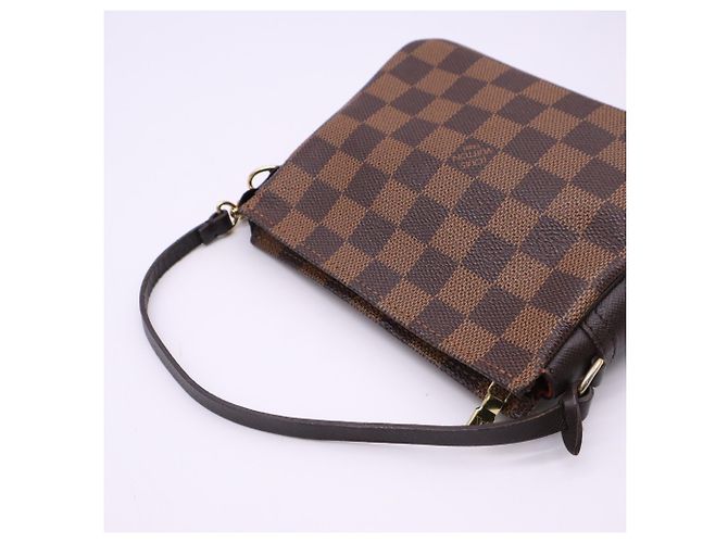 Louis Vuitton Damier Make-up Tasche Braun Beige - Ansicht 8