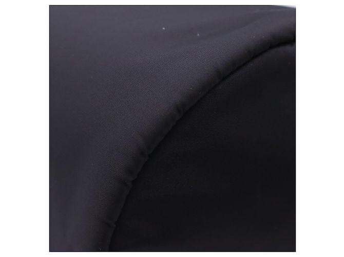 Sac à une épaule Prada Re-Nylon avec logo triangle Noir - vue 10