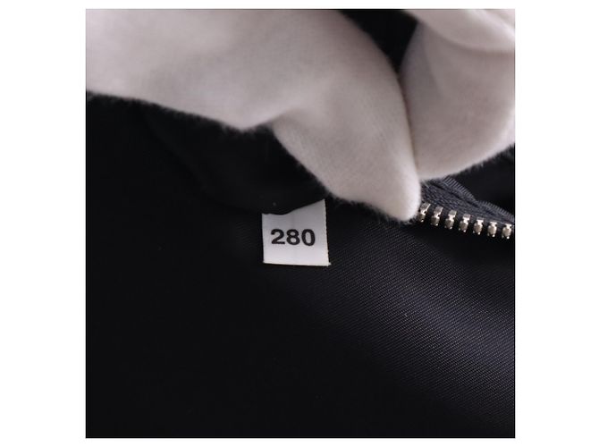 Sac à une épaule Prada Re-Nylon avec logo triangle Noir - vue 15