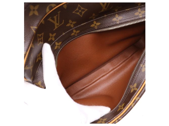 Bolsa de Ombro Nile Monogram Louis Vuitton Marrom Bege - vista 15