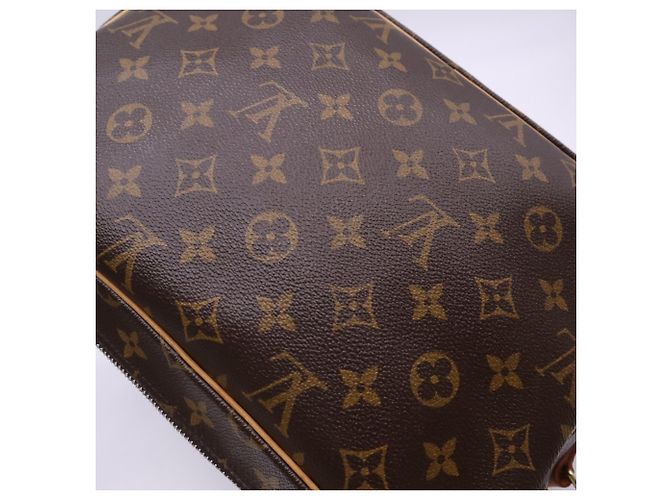 Bolsa de Ombro Nile Monogram Louis Vuitton Marrom Bege - vista 4