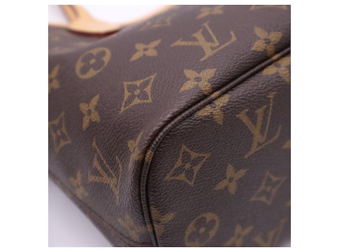 Louis Vuitton Monogram Neverfull PM Handtasche Braun Beige - Ansicht 11