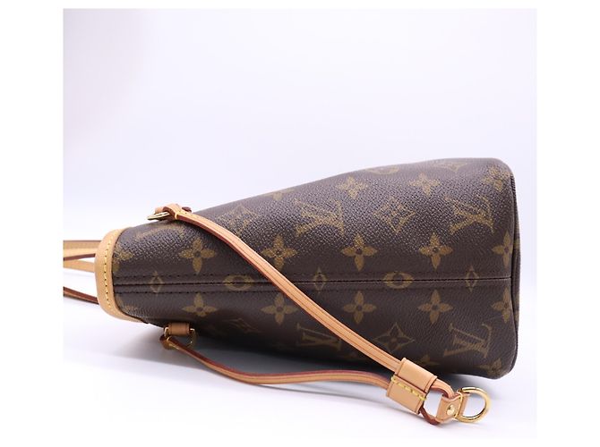 Louis Vuitton Monogram Neverfull PM Handtasche Braun Beige - Ansicht 5