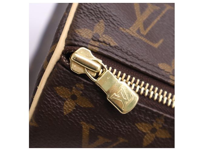 Louis Vuitton Monogram Papillon 30 Handtasche Braun Beige - Ansicht 11