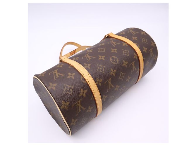 Louis Vuitton Monogram Papillon 30 Handtasche Braun Beige - Ansicht 5