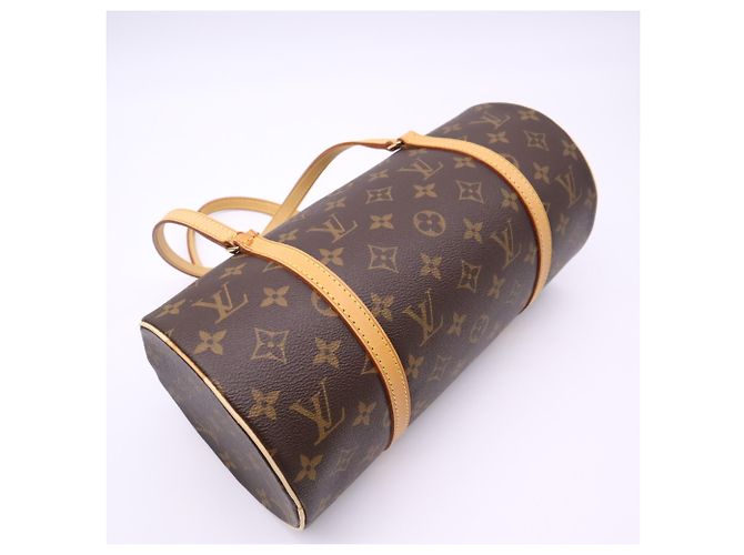 Louis Vuitton Monogram Papillon 30 Handtasche Braun Beige - Ansicht 6