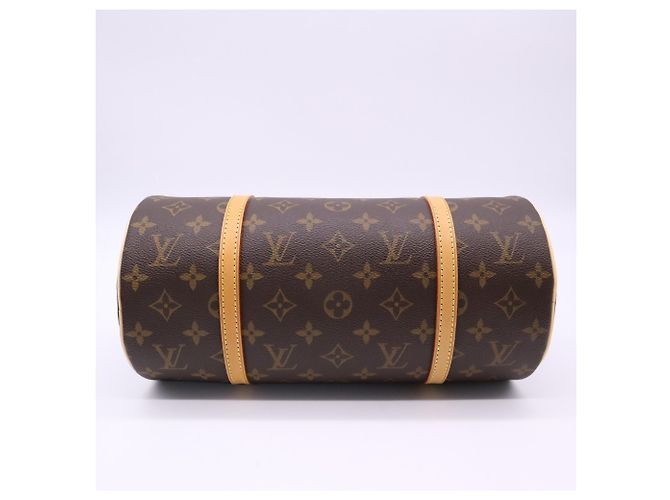 Louis Vuitton Monogram Papillon 30 Handtasche Braun Beige - Ansicht 7