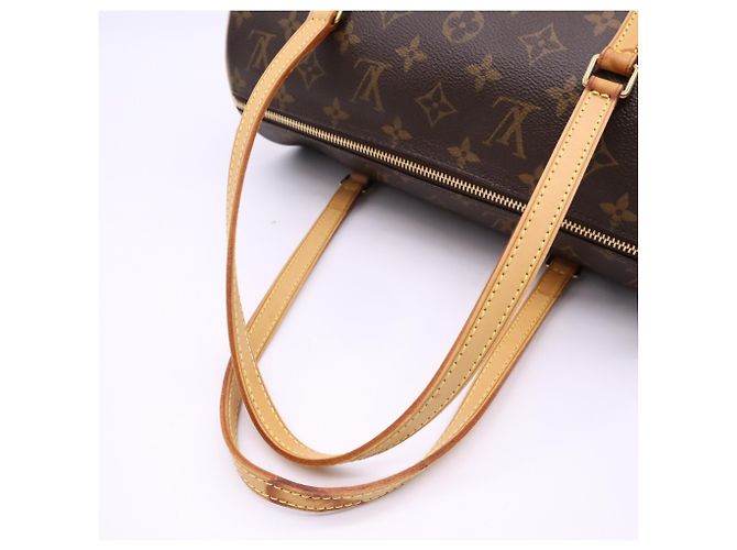 Louis Vuitton Monogram Papillon 30 Handtasche Braun Beige - Ansicht 8