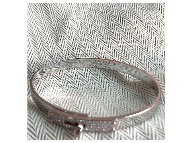 Kelly Hermès Pulsera Hermes Plata - vista 5